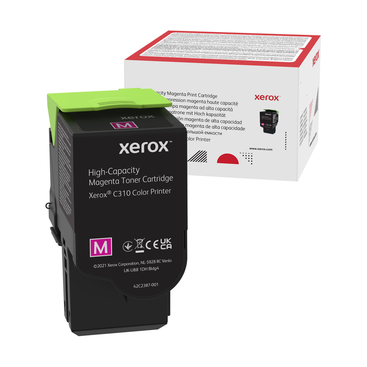 Xerox Tooner Xerox 006R04366 Fuksiinpunane (1 Ühikut)