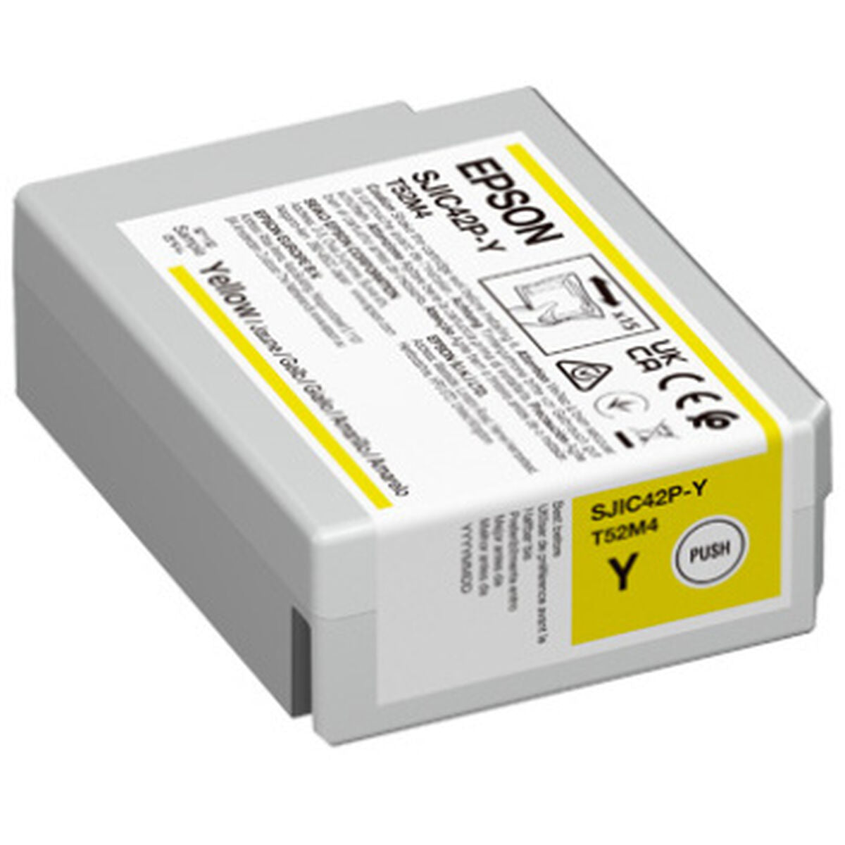 Epson Originaalne Tindikassett Epson Sjic42P-Y Kollane