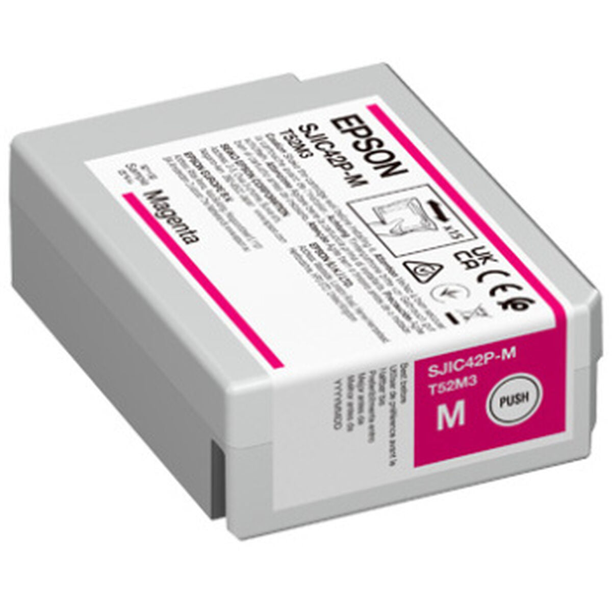 Epson Originaalne Tindikassett Epson Sjic42P-M Fuksiinpunane