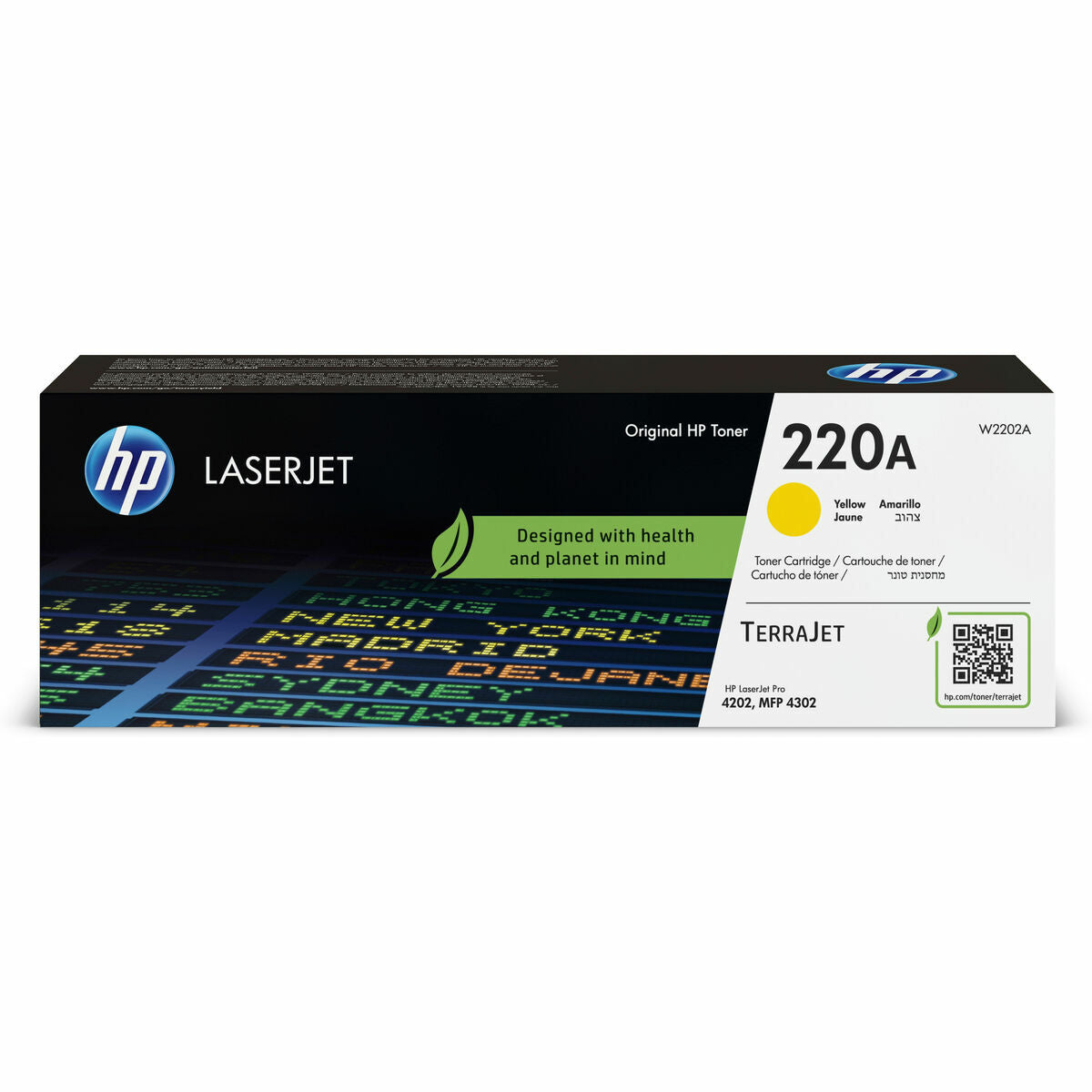 Hp Originaalne Tindikassett Hp W2202A Kollane