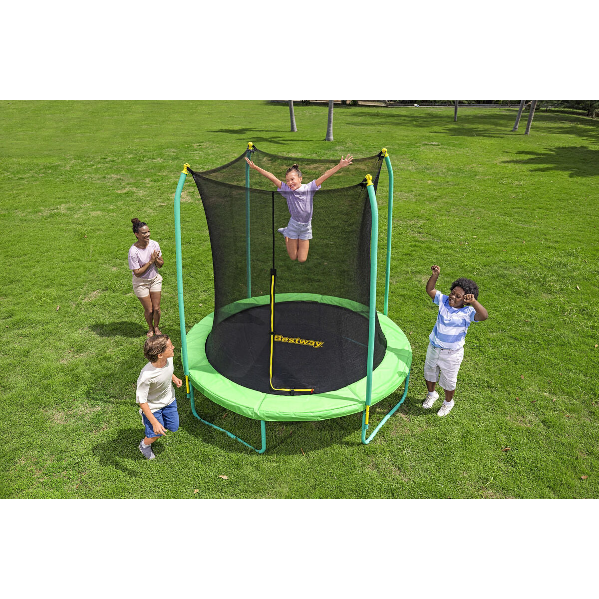 Bestway Juunioride Batuut Koos Turvaümbrisega Bestway 244 X 220 Cm
