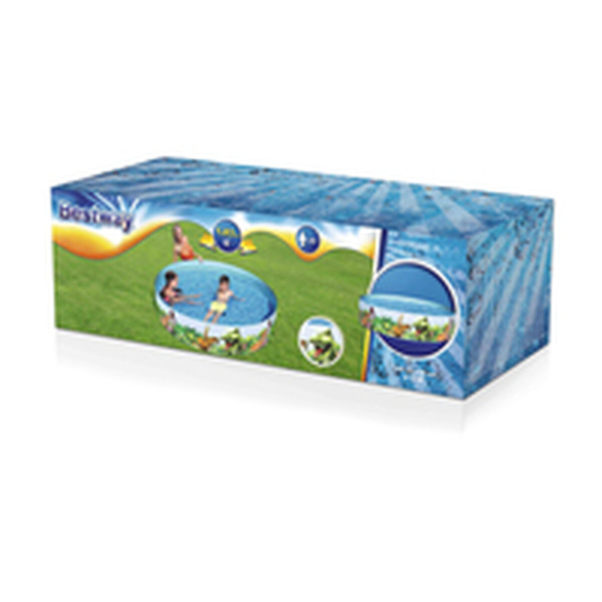Bestway Täispuhutav Lastebassein Bestway Dinosaurused 244 X 46 Cm