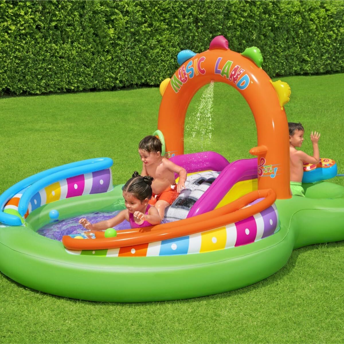 Bestway Lastebassein Bestway Muusikaline 295 X 190 X 137 Cm Mänguväljak