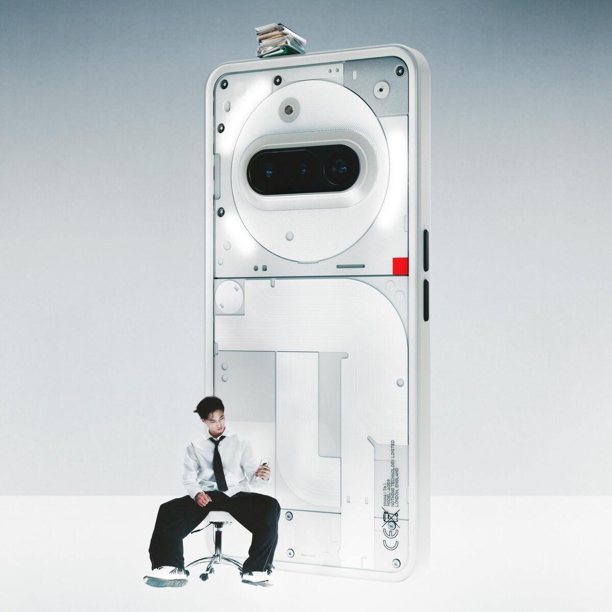 Nothing Nutitelefonid Nothing Phone(3A) 6,77" 8 Gb Ram 128 Gb Valge