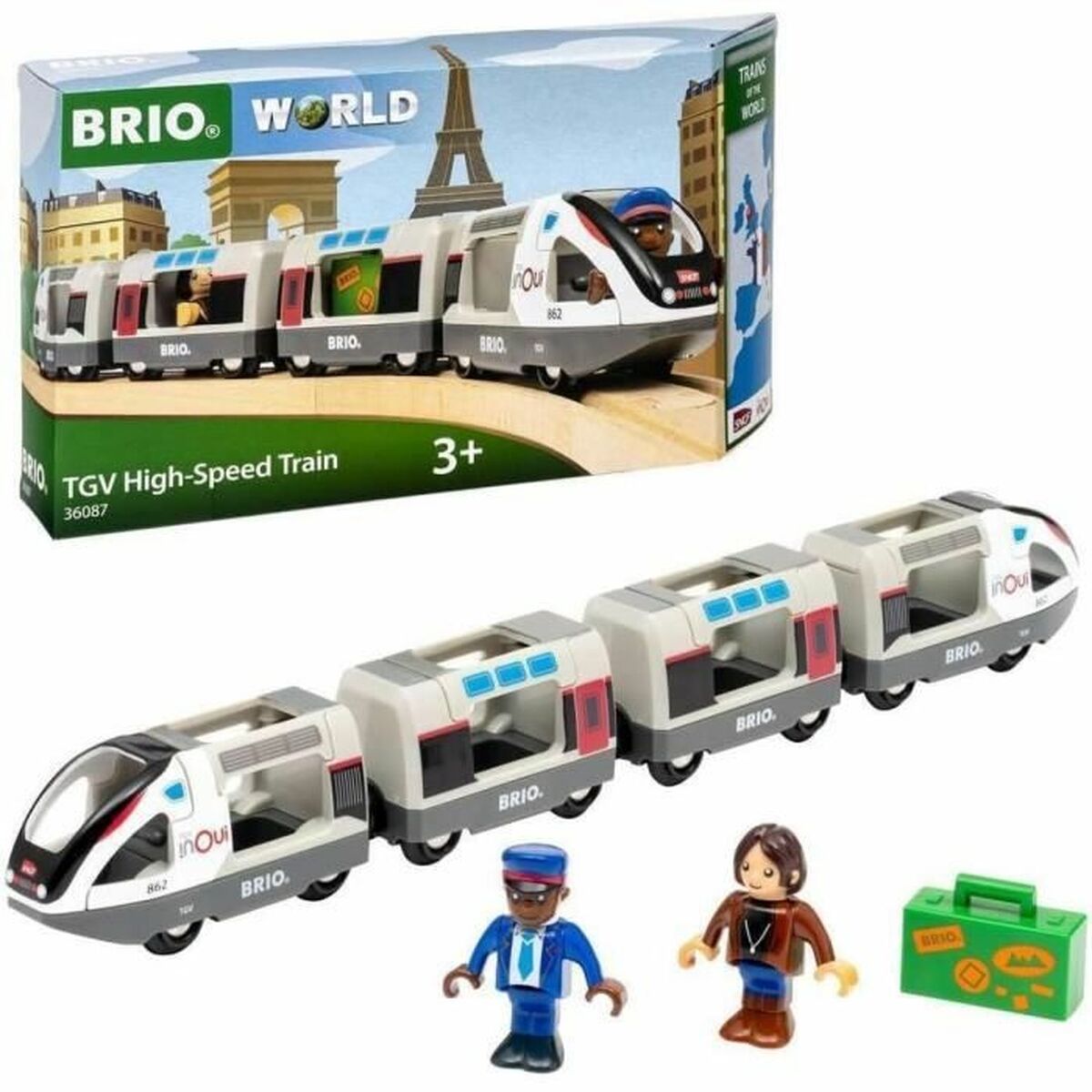 Brio Klassikaline Brio Tgv High-Speed Train