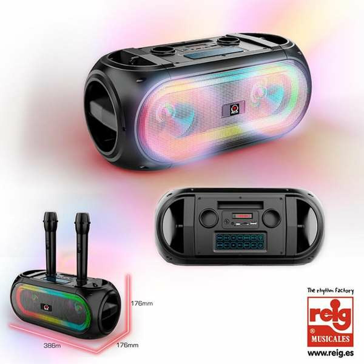 Reig Kaasaskantavad Bluetooth Kõlarid Reig