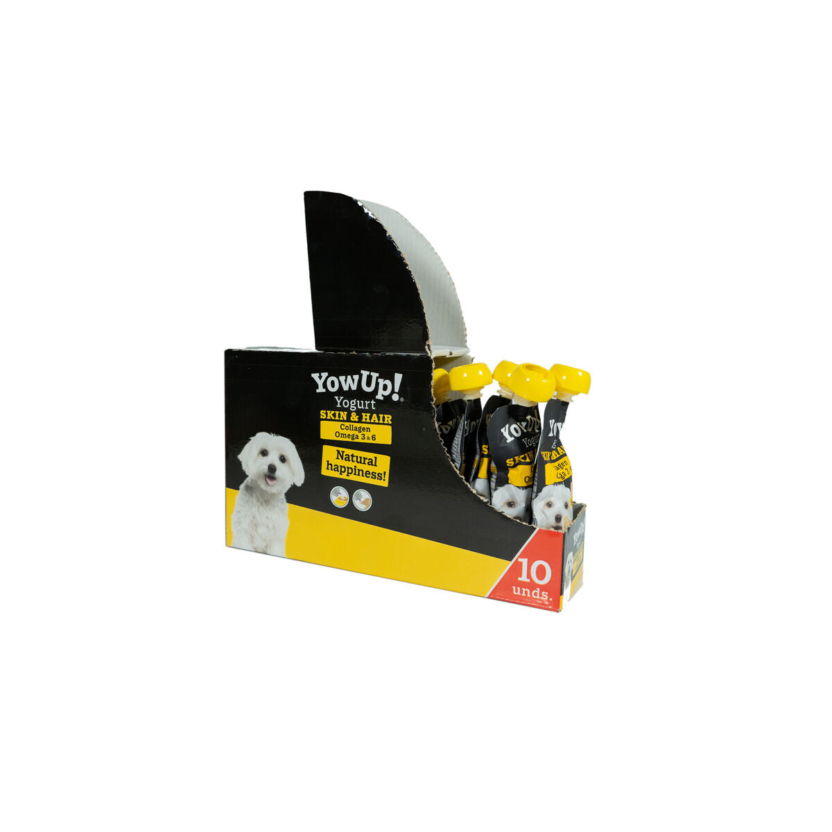 Yowup Märgtoit Yowup Skin And Hair Lõheroosa 10 X 115 G 10 Ühikut