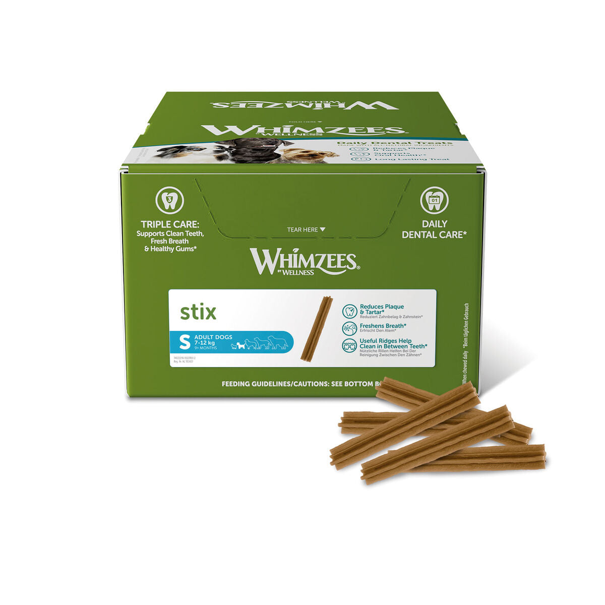 Whimzees Märgtoit Whimzees Stix 150 Ühikut