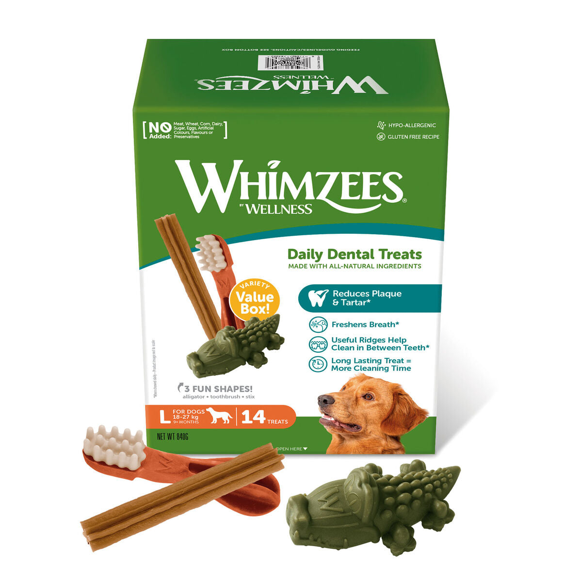 Whimzees Märgtoit Whimzees Veggie Sausage 14 Ühikut