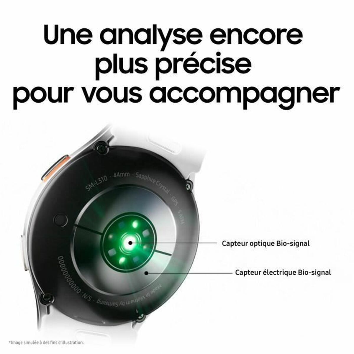 Samsung Nutikell Samsung Galaxy Watch7 Roheline 1,3" 40 Mm