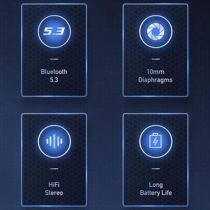 NNEIDS juhtmevabad mängukõrvaklapid Bluetooth-iga - T52