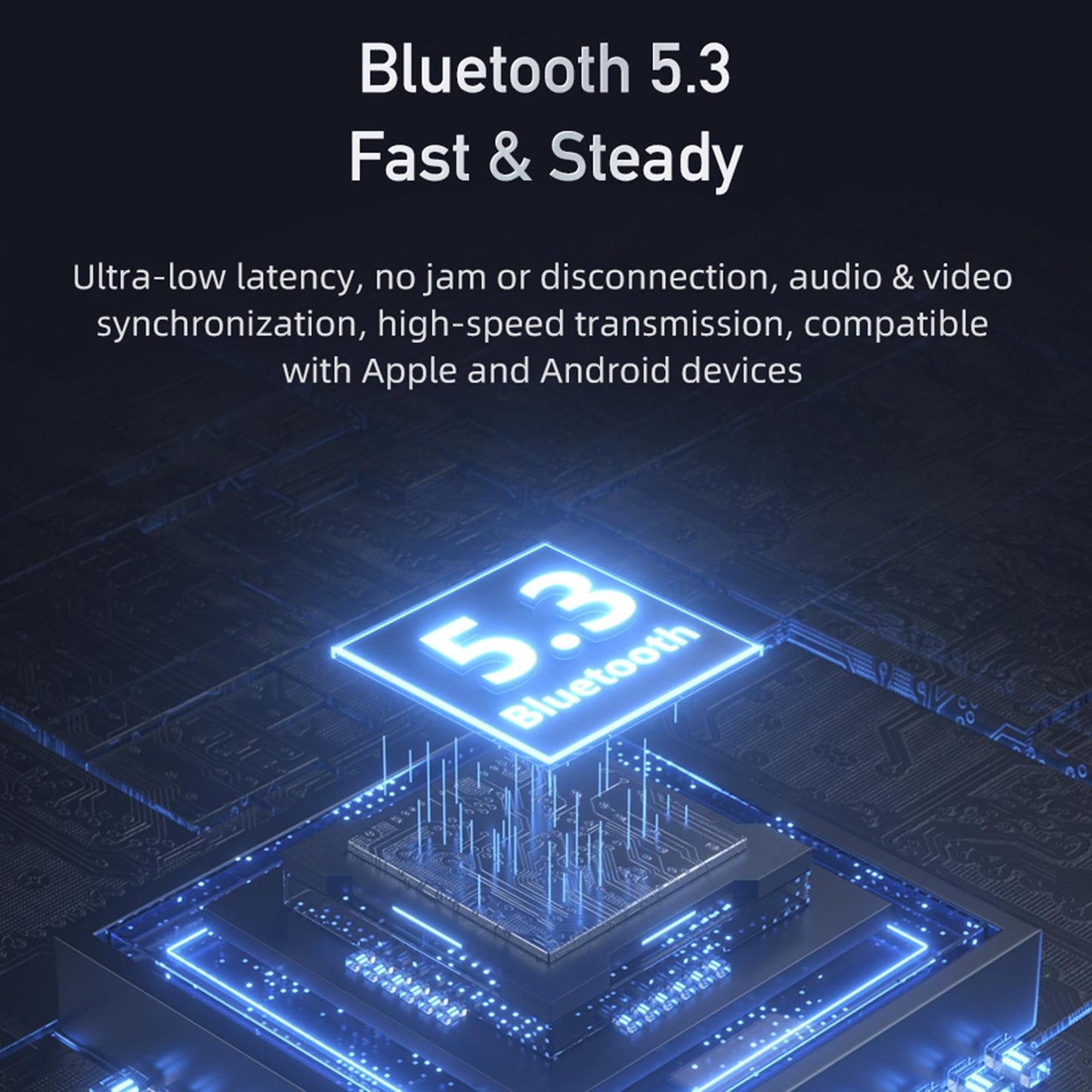 NNEIDS juhtmevabad mängukõrvaklapid Bluetooth-iga - T52