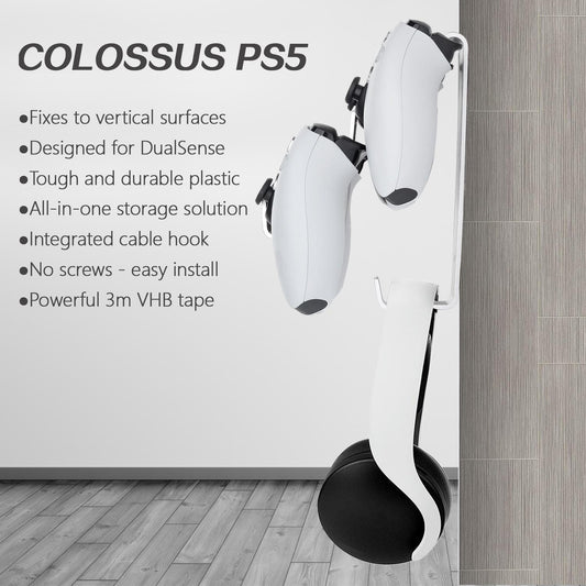 NNEIDS seinale kinnitatav riputus PS5/PS4 jaoks - mängupuldi ja kõrvaklappide komplekt